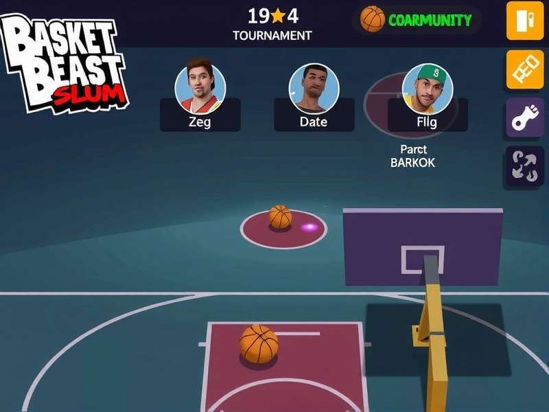 Basket Beast Slum controls and interface